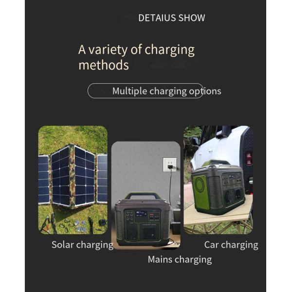 Home Portable Lithium Battery Fast Charging Portable Outdoor Power Station