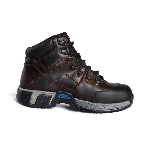 OEM Anti Slippery Men Puncture Proof Construction Safety Shoes Steel Sole Outdoor Hiking Work