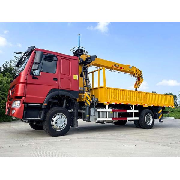 Sinotruk HOWO 4x2 300hp Грузовик-крейнер Ручная коробка передач