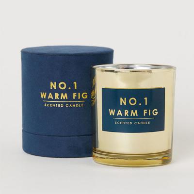 Different Color Natural Soy Wax Candles With Colorful Folding Box Or Gift Box Packing