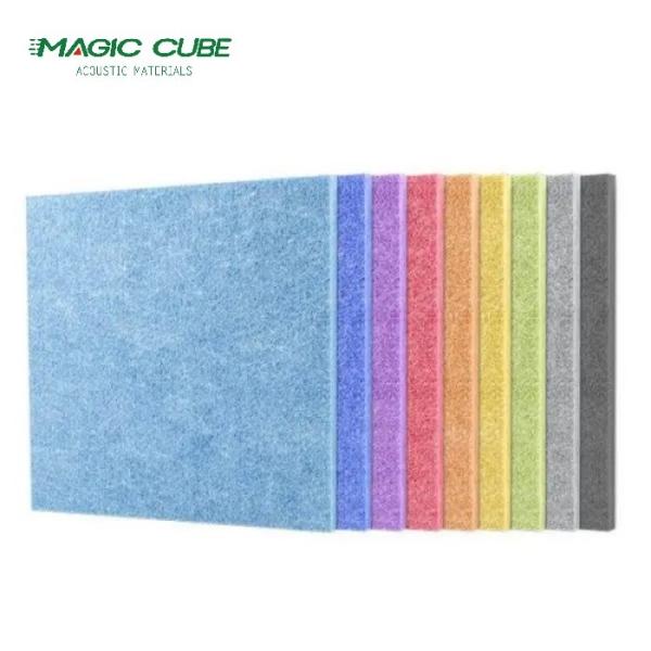 Eco Friendly PET Acoustic Panels Recycled Sound Absorbing Wall and Ceiling Panels