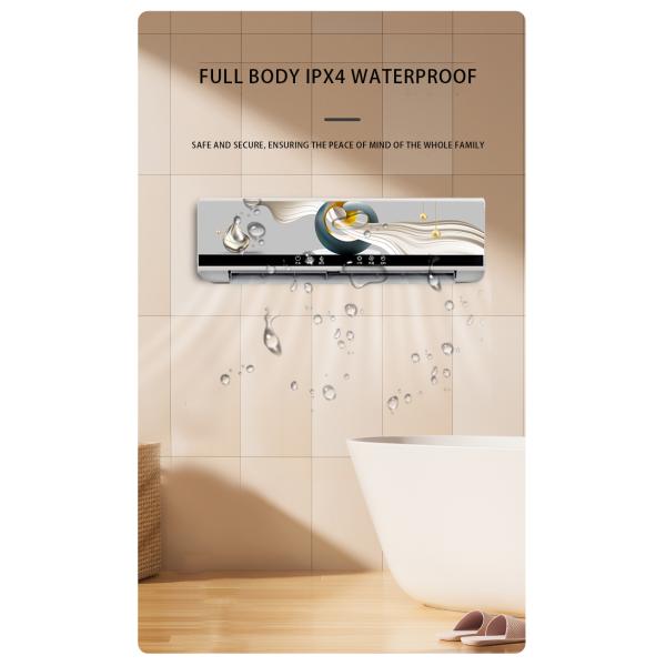 Thermostatic Controller Wall Mounted Ceramic PTC Air Heater for Low Noise Household