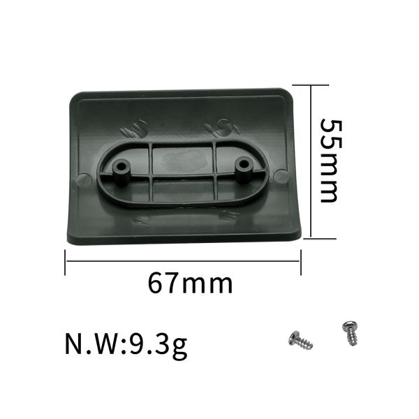 Xiaomi Pro2 Electric Scooter Parts Frame Rear Fender License Plate Frame With Screws