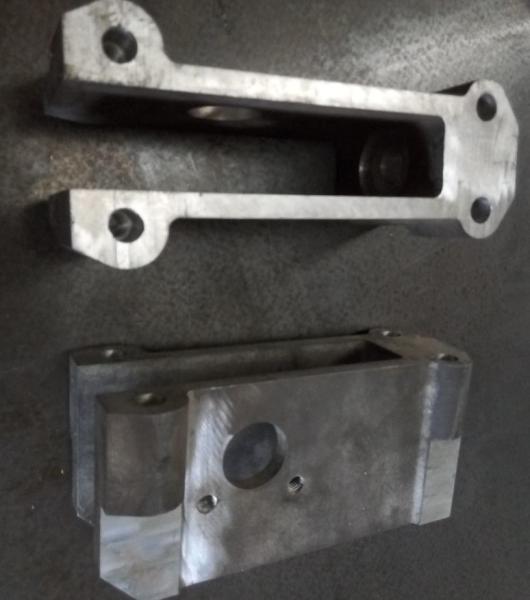 Jumbo Rock Drill Spare Parts 200MM Long 6063 T6 Aluminium Extruded Profiles Customized For Rock Drilling Rig