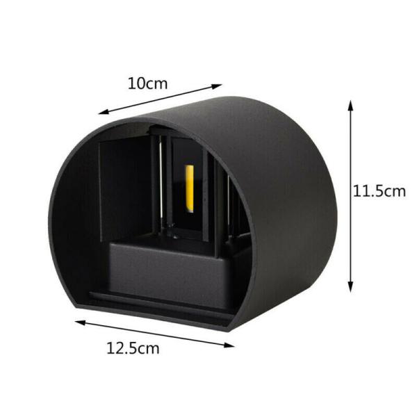 Modern Square Circle LED Wall Lamp Sconces Light Fixtures Bedroom Halloy Decor