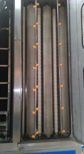 Low - e Vertical glass washer Machine with Tilting Table , double glazing machinery