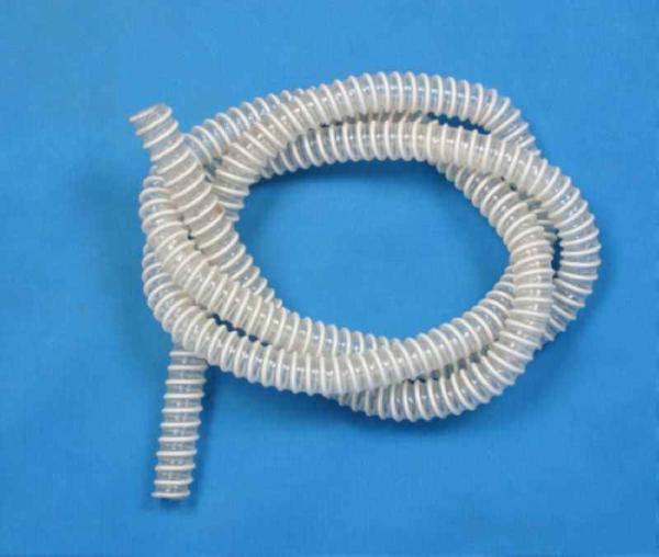 High Pressure White Corrugated Plastic Pipe For Drinking Water Transportation