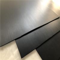 Forro resistente tecido preto de Plasitc do forro do LDPE Geomembrane da piscicultura