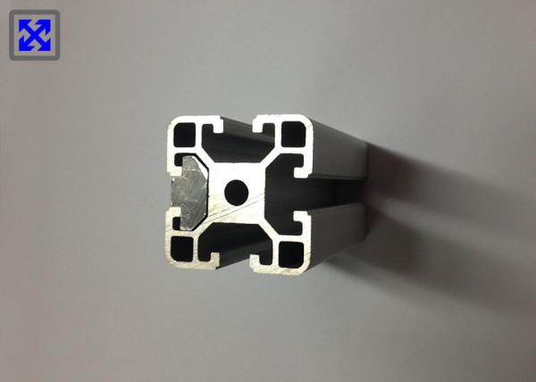 Premium T Slot Aluminum Extrusion  , T Slot Profile 1.5mm Thickness M6 Screw Holes