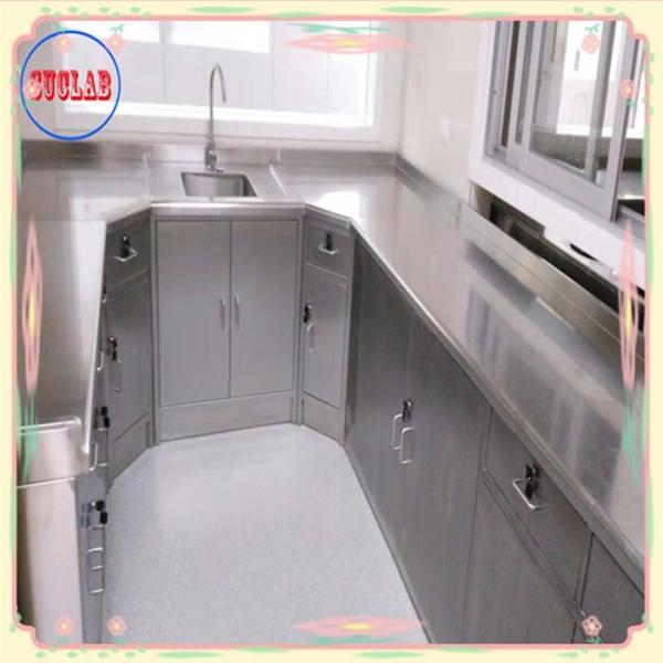 Professional of Lab Furniture with Stainless Steel Cabinet and As Drawing Legs