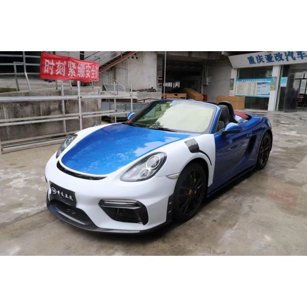 Auto Parts for Porsche 981Boxster Cayman Body Kit 981Boxster Cayman Upgraded GT4-style Front and Rear Bumper Body Kit