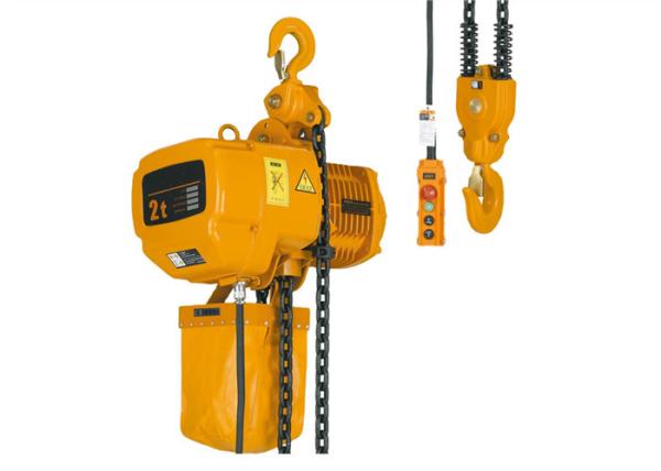 guindaste elétrico 380V 220V da grua de corrente do gancho da oficina 0.25t-50t