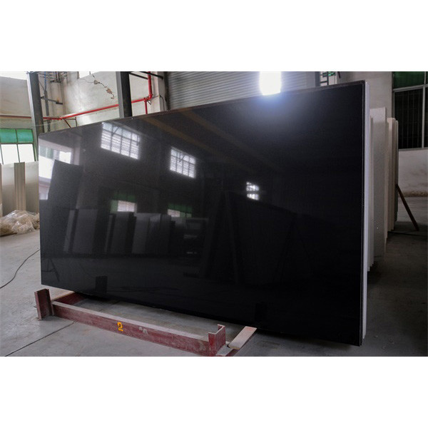 Waterproof Kitchen Worktop 15MM Starlight Black Quartz Surface