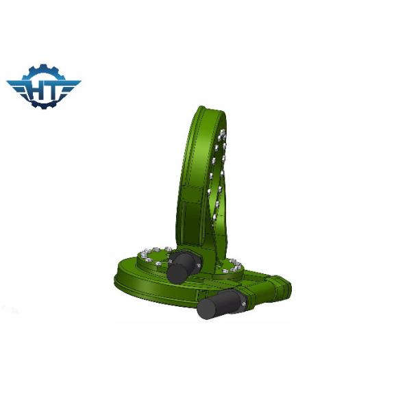 SDE7 se doblan caja de cambios de la impulsión del engranaje de gusano de AXIS con el uno mismo que cierra la característica para los perseguidores solares del panel del picovoltio