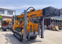 Truck Mounted Borehole Drilling Machine With 30T Winch Lifting Force