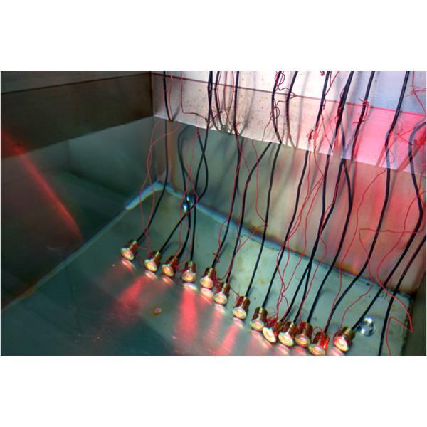 Супер яркий 3W Мини светодиодные подводные пруд огни С латунный корпус