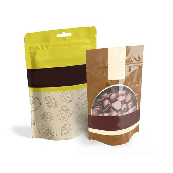 Custom Printed Vacuum Food Packaging Bags Aluminum Foil Bags 40mic~250mic