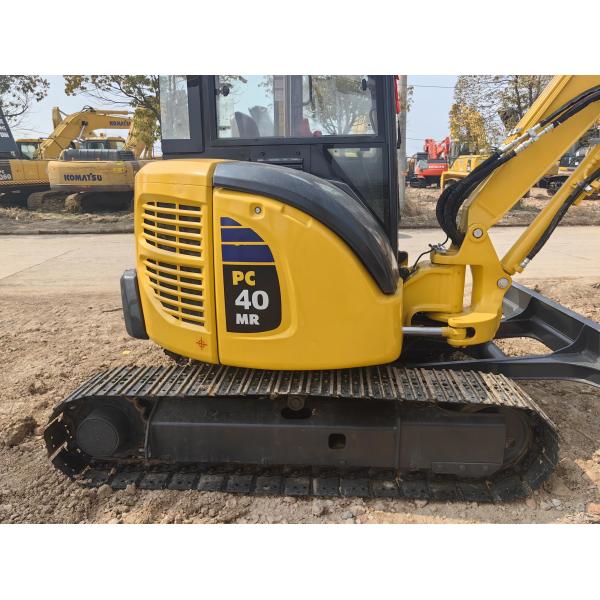 Importé 4 tonnes utilisé Komatsu Pc40 Crawler Mini Excavator moteur original