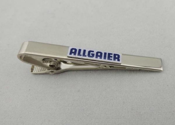 Silk Screen Printing Personalized Tie Bar, 0.8 mm Thickness Stainless Steel