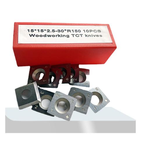 o carboneto quadrado dos cortadores de Woodturning do carboneto 15x15x2.5-30° introduz o ODM do OEM