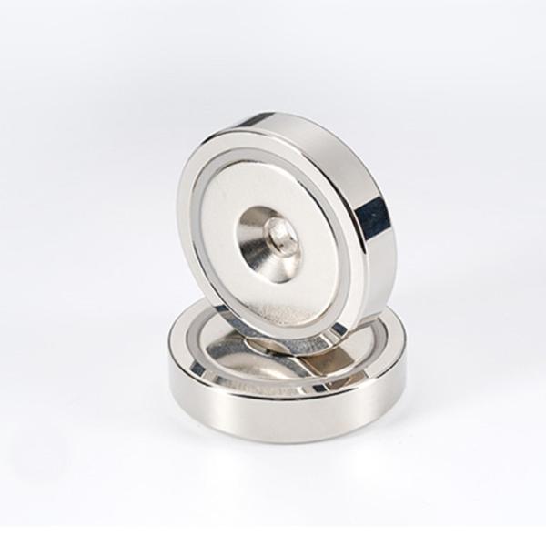 N52 NdFeB Neodymium Disc Magnet with Countersunk Hole Ring Magnets Fishing Magnet