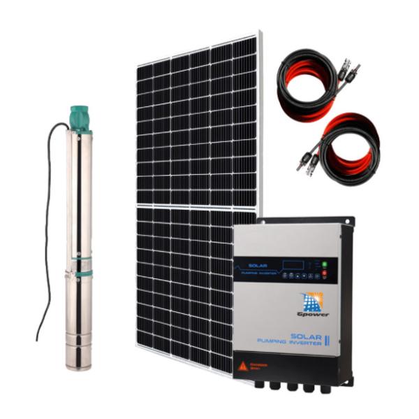 Safe IEC Solar Powered Drip Irrigation Kit Solar Water Pumps For Agriculture