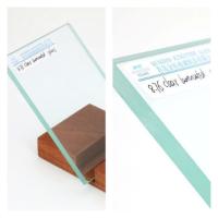 6.38mm vidro flutuante laminado extra transparente A grau para janela / porta / parede cortina