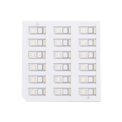 White Solder Mask Ceramic PCB Board High Density 30um LF-HASL