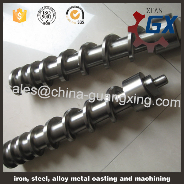 Single screw barrel for granulator machine