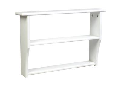 MDF 15KG Multi Tier MDF White Shelf For Living Room