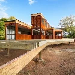 O recipiente de aço do bloco liso da solda construiu rapidamente a impermeabilização do vento da isolação térmica
