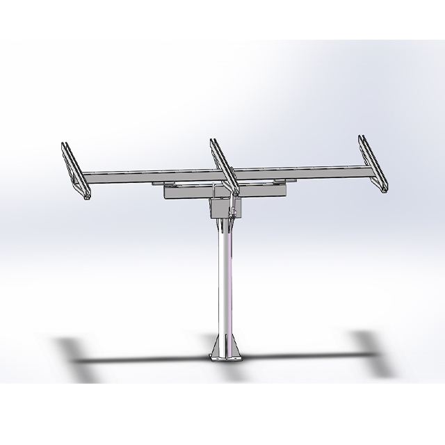 Jimmy New Arrival 1kw 12v 24v DC Motor Sun Power Solar Tracking Controller System With Support Racks