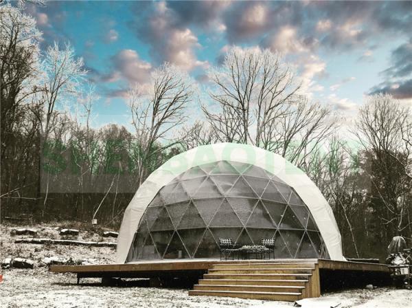 Waterproof Geo Dome Tent PVC Outdoor Big Event Custom Size Easy Installation