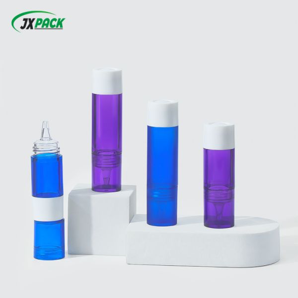 15ml 20ml Airless Syringe Bottle with Precision Dropper for Cosmetic and Essential Oil Packaging