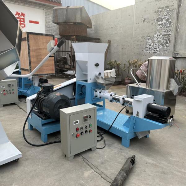 Extrusora de alimentación para animales y mascotas con capacidad de 40-2000 kg/h