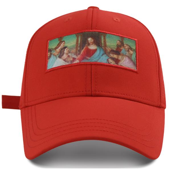 SGS Certification Hip Hop Dad Hats , 100% Polyester Curved Brim Baseball Cap