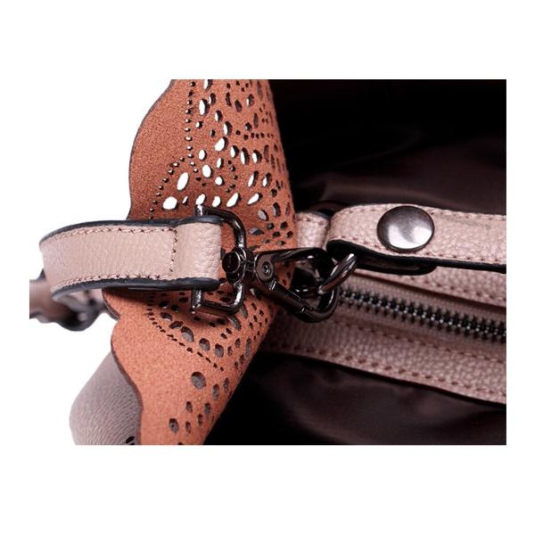 2016 new summer temperament simple casual hollow handbag shoulder bag