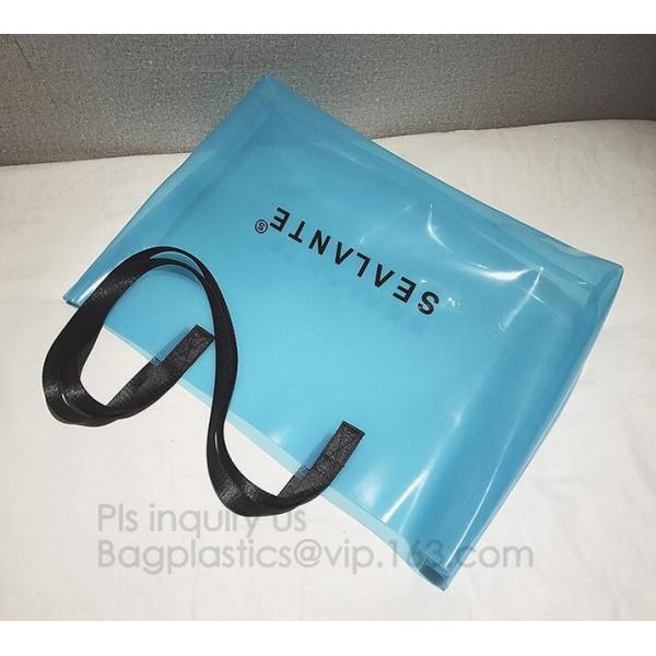 pvc transparent zipper bikini cosmetic bag, tote lady waterproof PVC swimming transparent beach bag, beach bag swimming