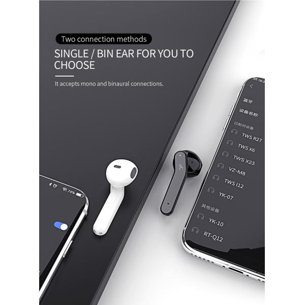 500mAh в наушниках уха беспроводных с Mic