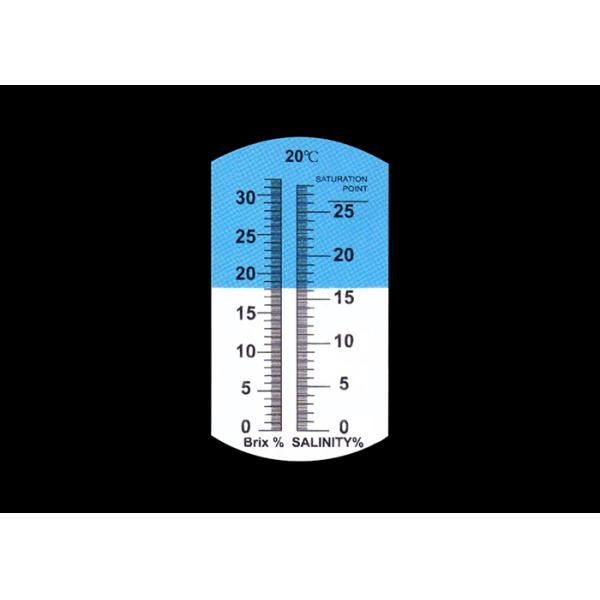 Aluminum Digital Brix Refractometer Lightweight With Copper Construction 0-32% Brix