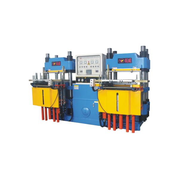 Automatic Rubber Injection Moulding Machine , Plate Vulcanizing Machine Hot Pressing