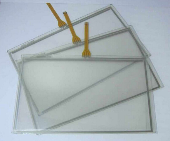 Flexible 11.4 12.1 12.2 4 Wire Resistive Touch Screen for Industrial , Waterproof
