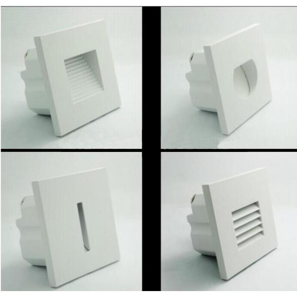 3W Outdoor Recessed LED Step Lights Waterproof IP65 CE RoHs Aluminum Alloy 3000K