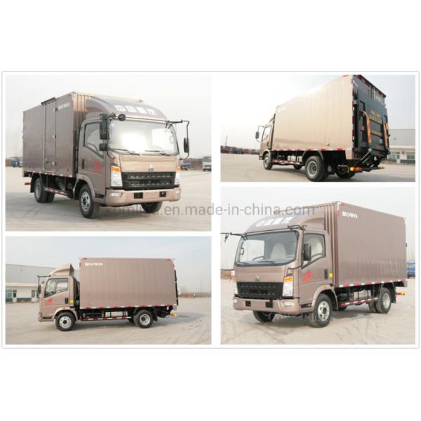 Sinotruk HOWO Hohan Cdw 4X2 Mini Van Box Cargo 3 Ton Dump Truck for 150hp Horsepower