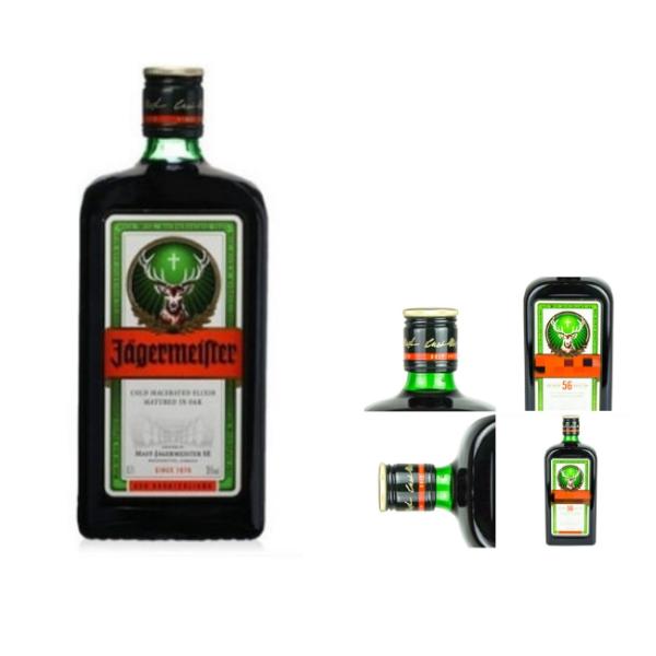 Бутылка напитков алкоголя стеклянной бутылки 24oz напитка французского вина 700ml