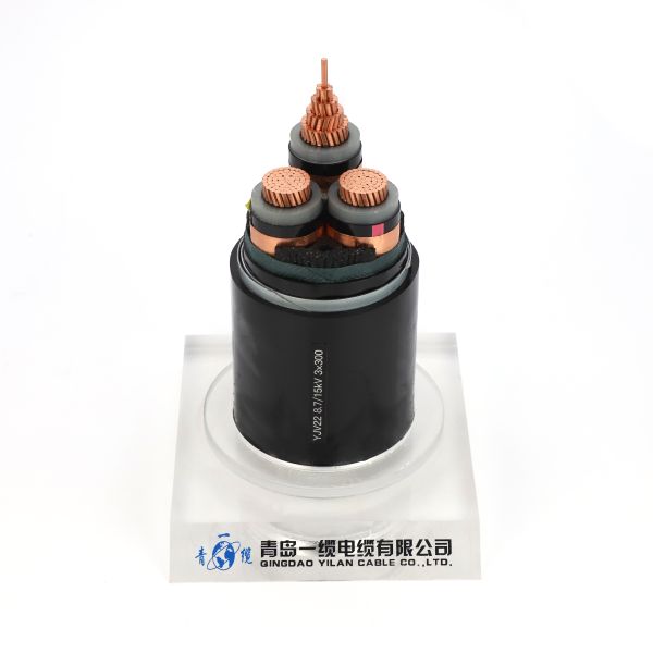 HPLE Fire Resistance PE PVC Low Smoke Halogen Free Cable Armoured Sheathed 3*70mm