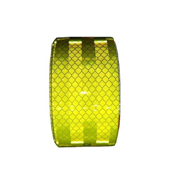 Fluorescent Yellow Green Reflective Tape Adhesive 3M for Truck Crystal Reflectors