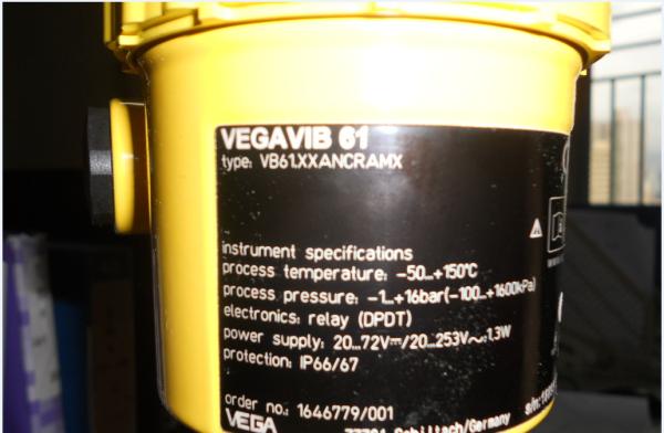 61 VEGA Level Meter For Granular Bulk Solids  VB61.XXANCRAMX