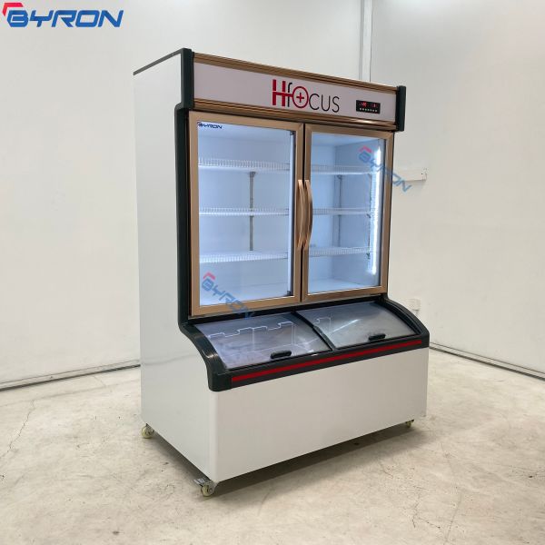 Customizable Commercial Glass Door Freezer Multi Purpose C Store Coolers