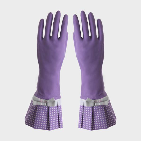 Перчатки дамы Дополнительн Длинн Рукава Резины водостойкие на ежедневная жизнь